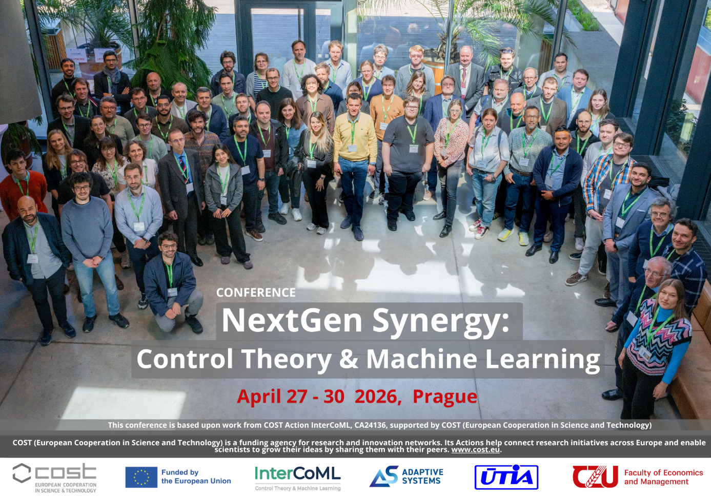27&ndash;30/4 2026 Proběhla inauguračn&iacute; COST InterCoML konference NextGen Synergy!