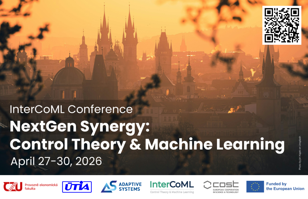 27-30/4/2026 Konference NextGen Synergy: Control Theory &amp; Machine Learning